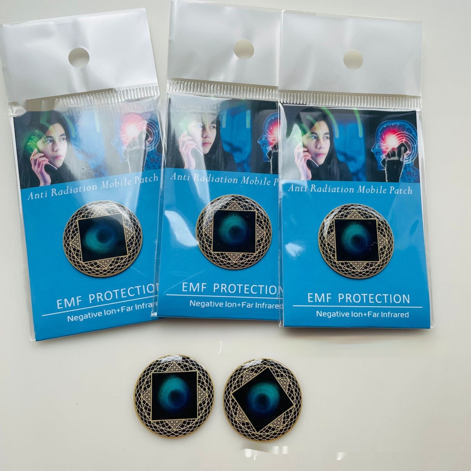 Anion Phone Stickers THz Energy Shield 1 Pack