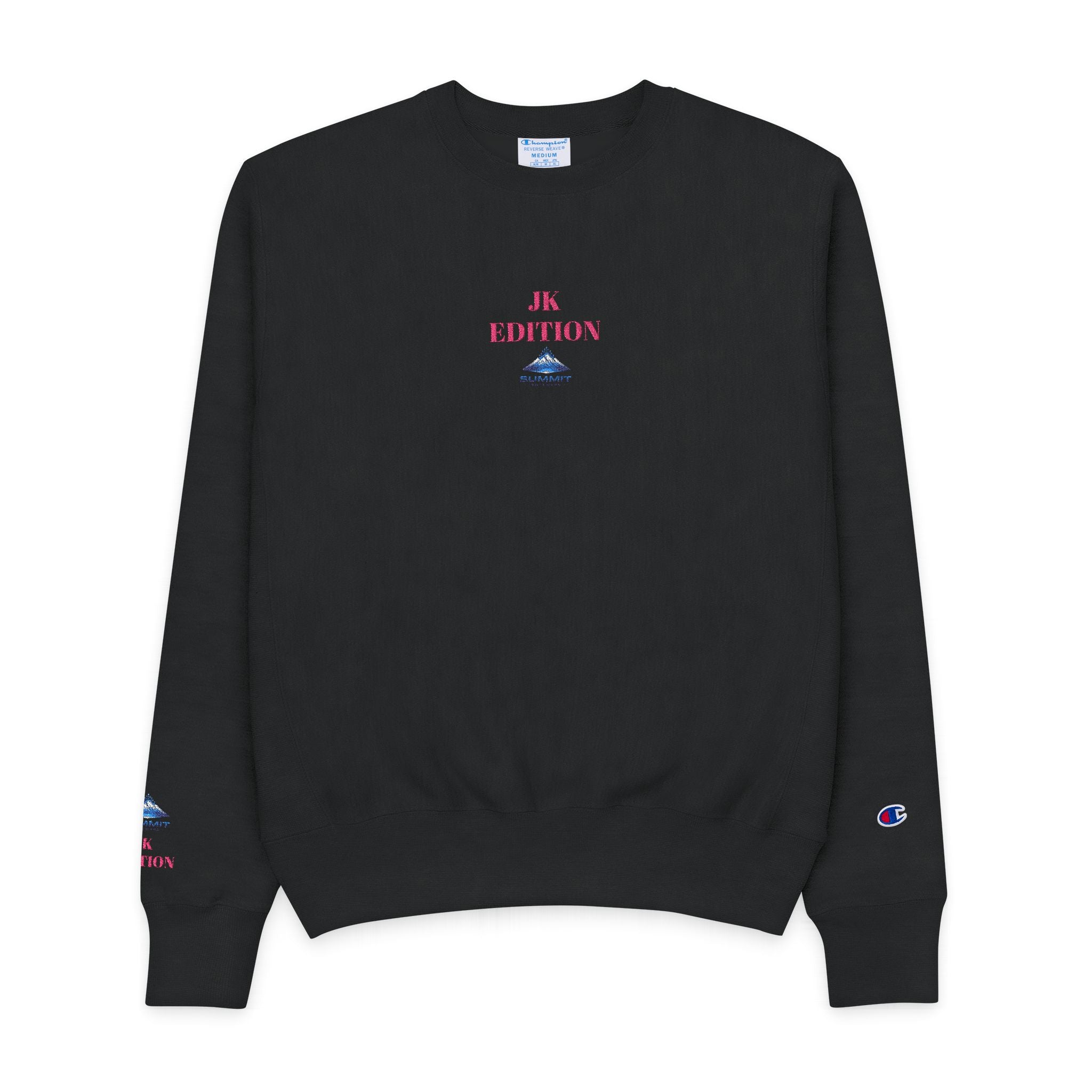 CHAMPION CREWNECK X SUMMIT X JK EDITION MASHUP