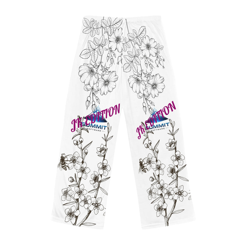Floral Lounge Pajama Pants — JR Edition Printed Women’s Sleep Bottoms