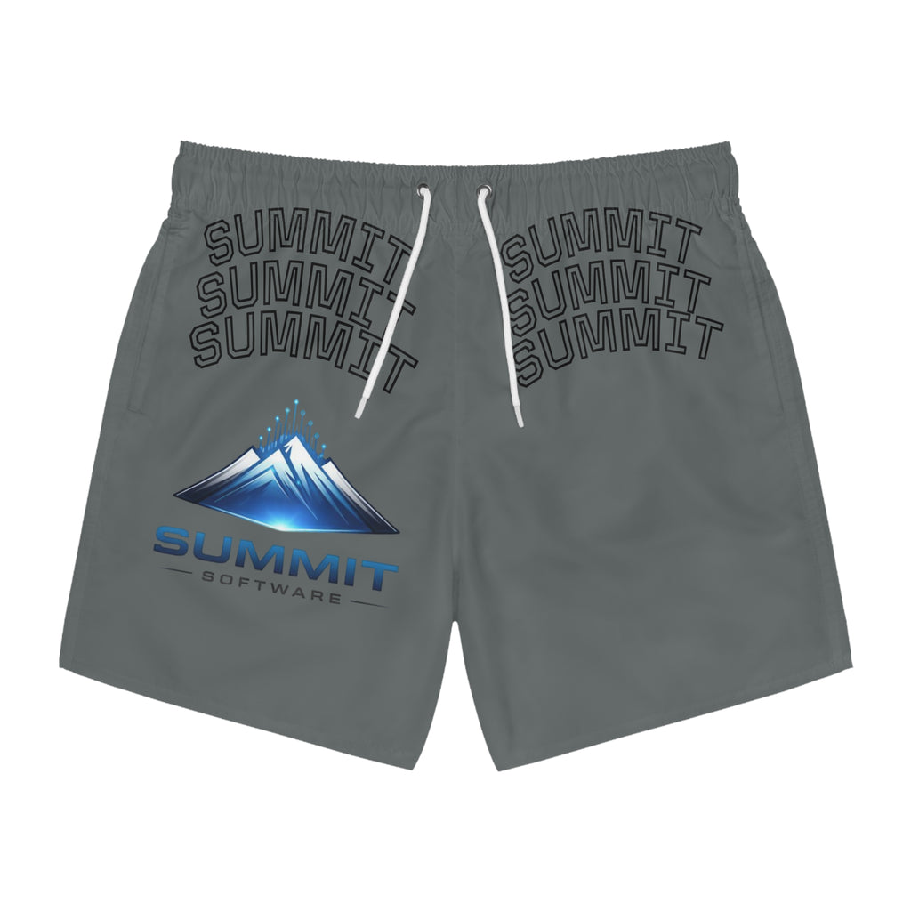 Summit 'Look Mom, I Made It' Pink Swim Trunks