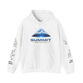 Summit Reach Hoodie — Mountain Logo Pullover with Wings & Sleeve Art