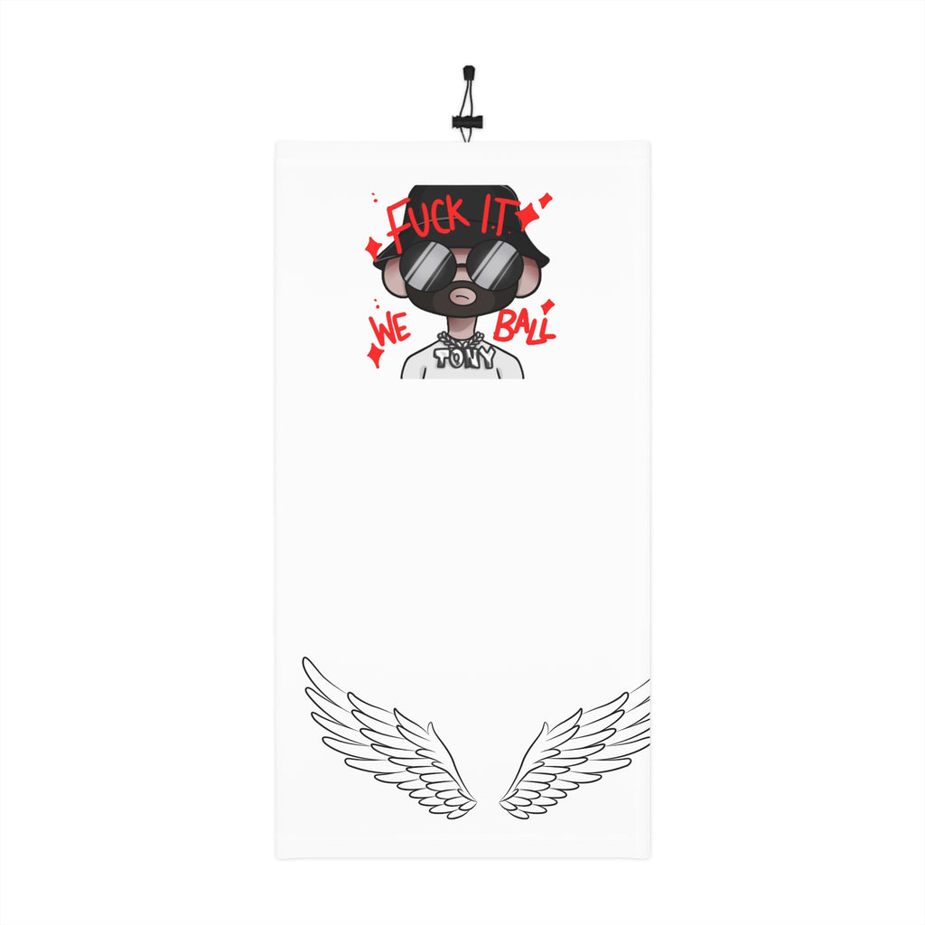 Tony X Arise Neck Gaiter — 'Fuck It We Ball' Streetwear Face Mask