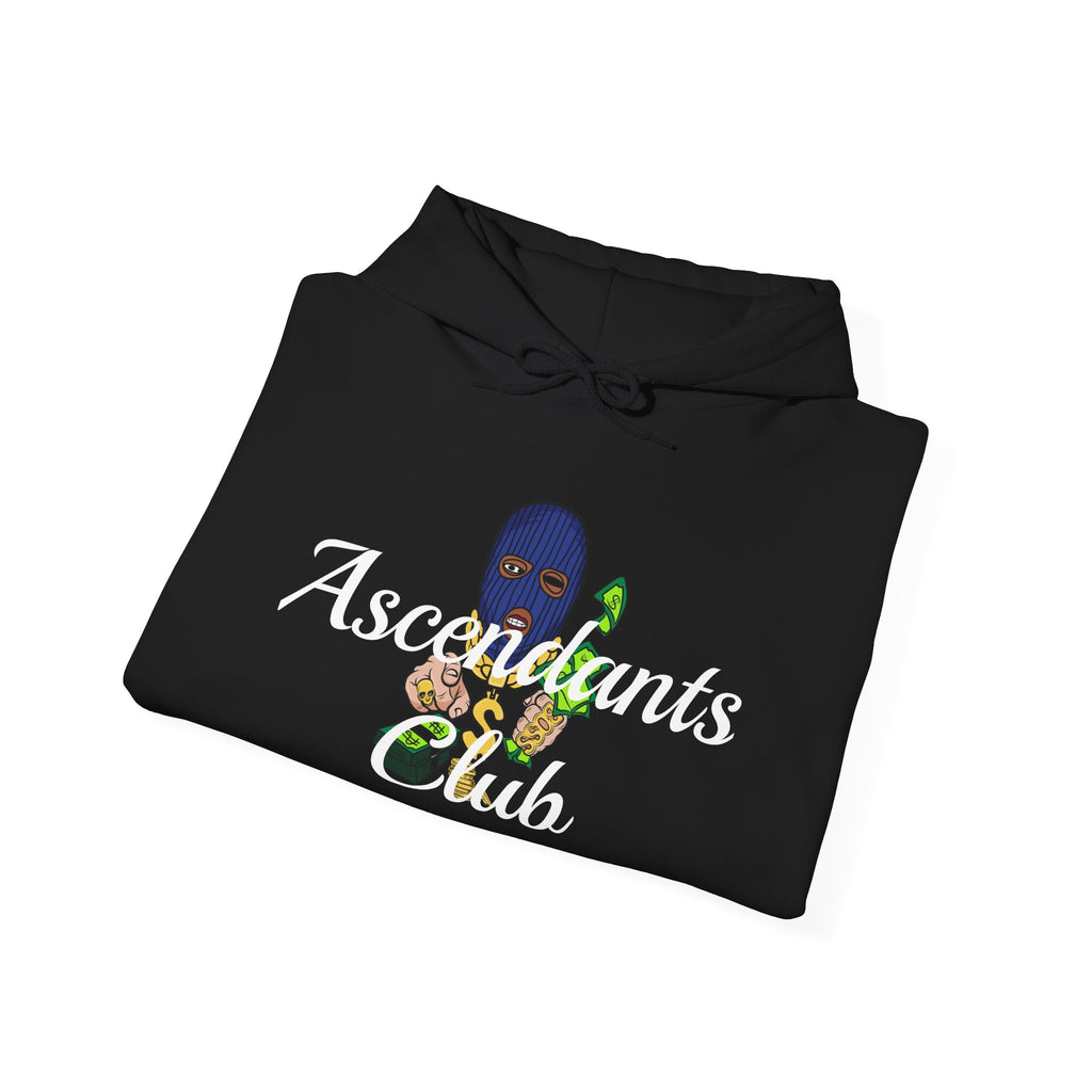 Ascendants Club Hoodie — "Arise" Graphic Pullover with Sleeve Art