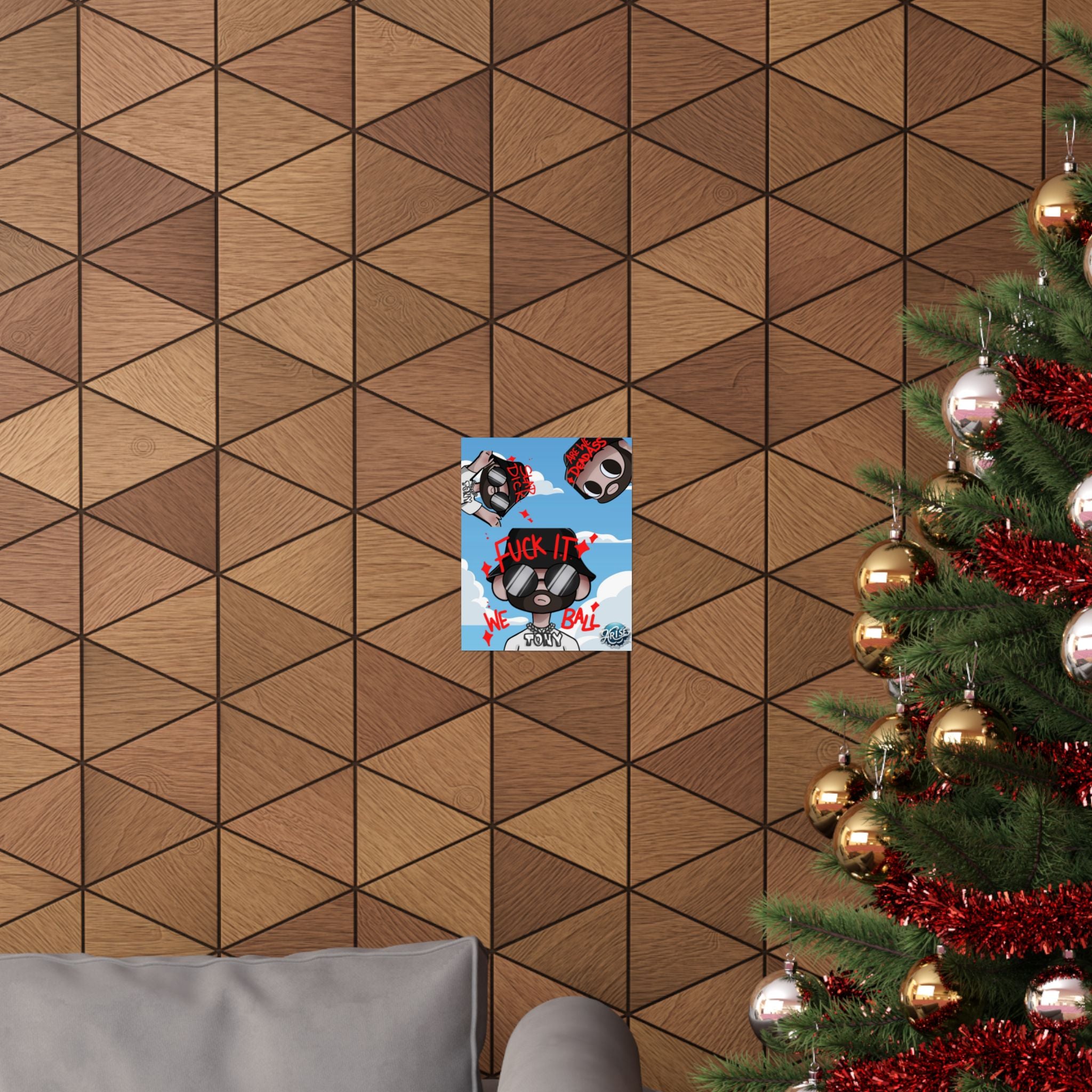 Tony X Arise Poster "Fuck it"