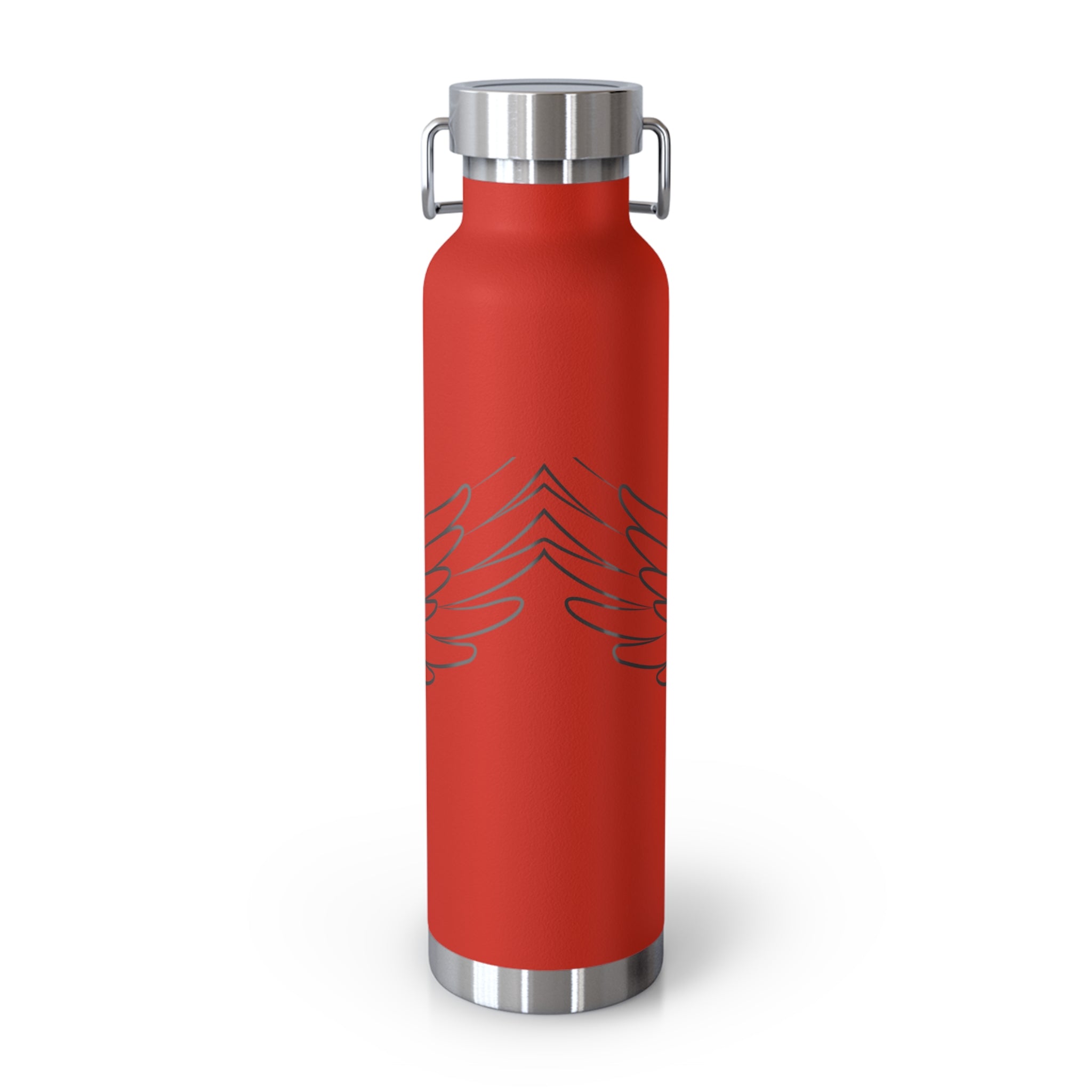 Summit Wings 22oz Copper Vacuum Insulated Bottle — Stainless Lid, Keeps Drinks Hot/Cold