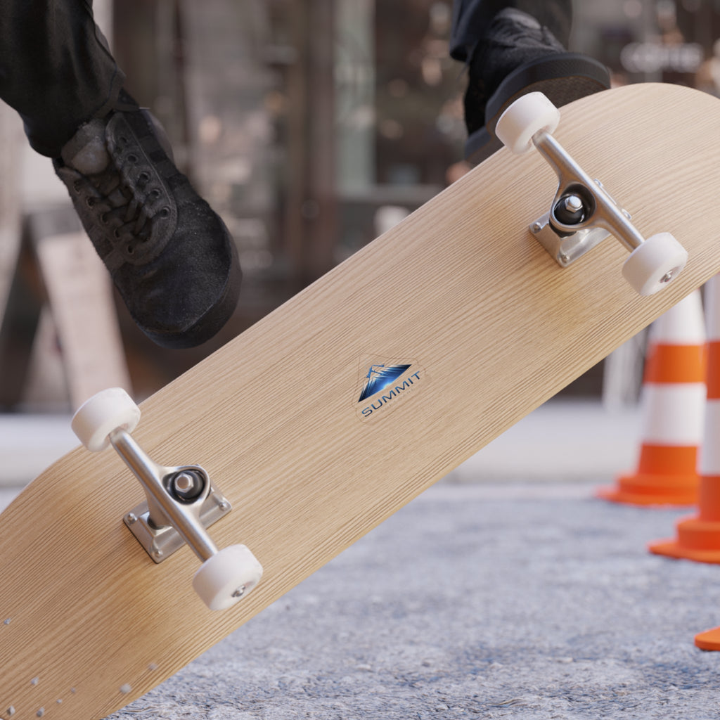 Summit Software Die-Cut Outdoor Sticker — Weatherproof Transparent Laptop & Car Decal