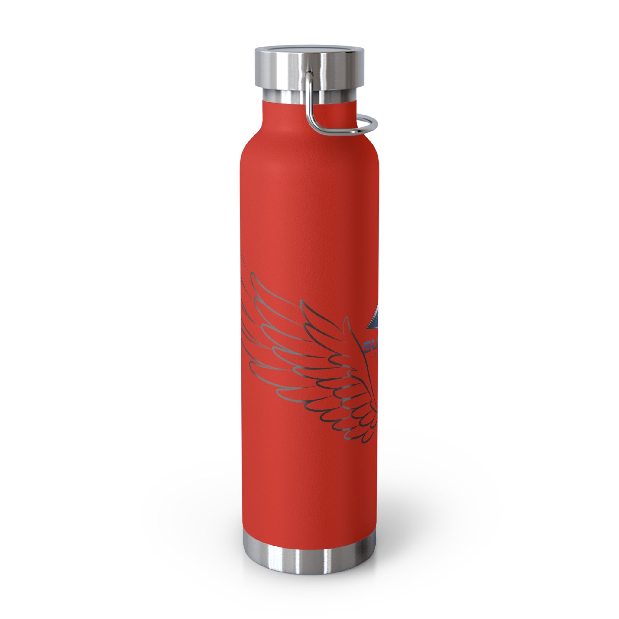 Summit Wings 22oz Copper Vacuum Insulated Bottle — Stainless Lid, Keeps Drinks Hot/Cold