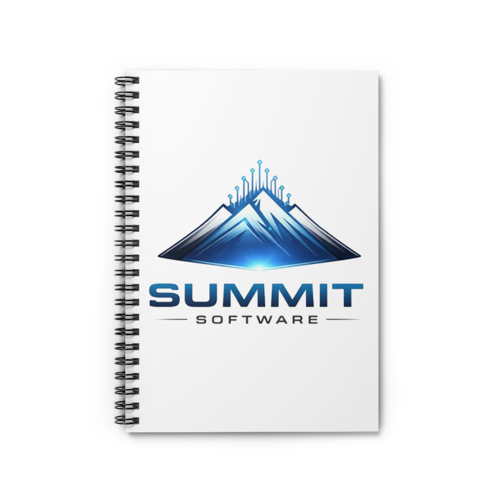 Summit Software Spiral Notebook — Branded Ruled Notebook for Meetings & Notes