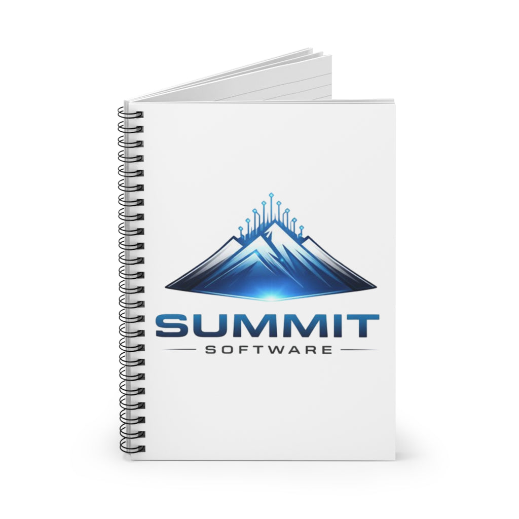 Summit Software Spiral Notebook — Branded Ruled Notebook for Meetings & Notes