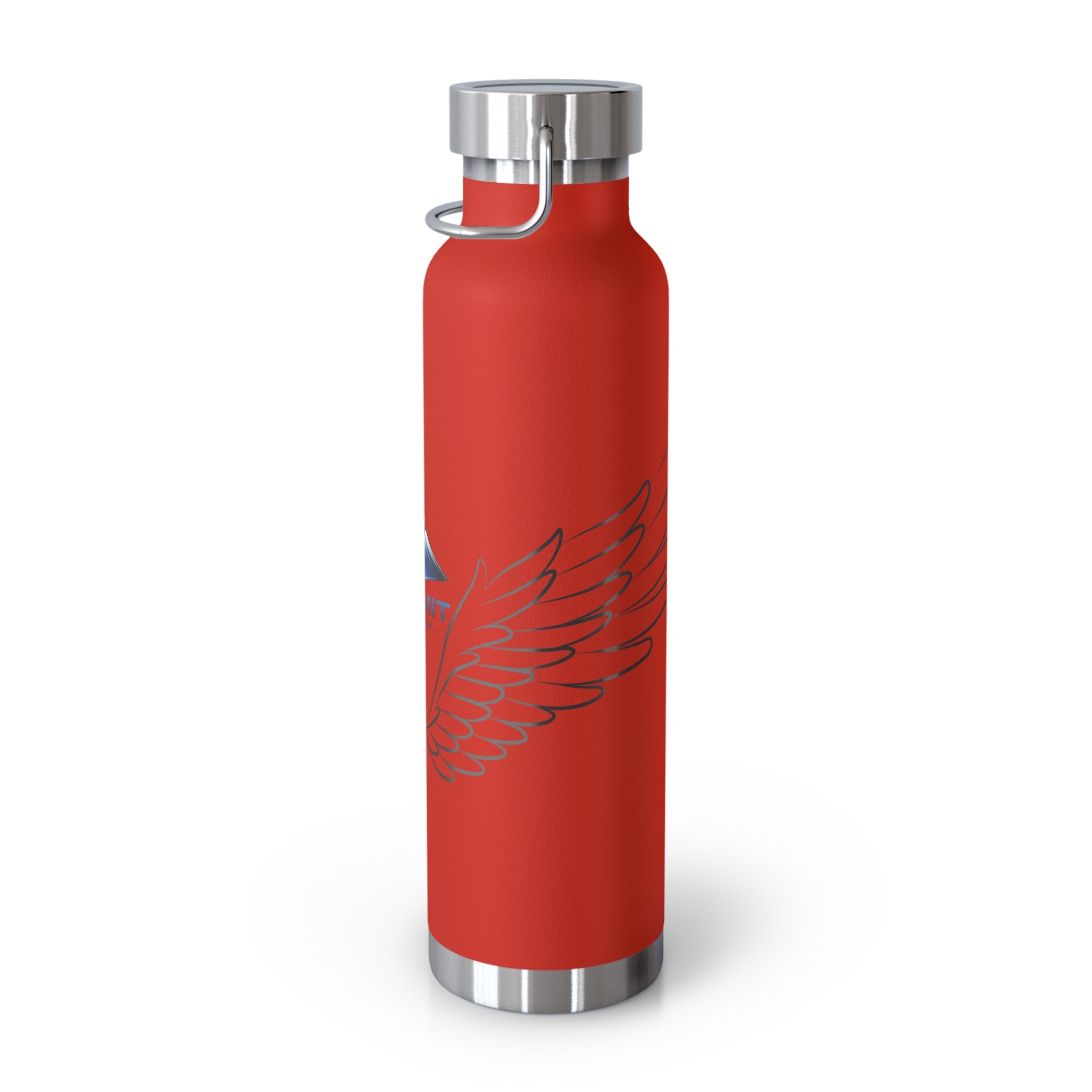 Summit Wings 22oz Copper Vacuum Insulated Bottle — Stainless Lid, Keeps Drinks Hot/Cold