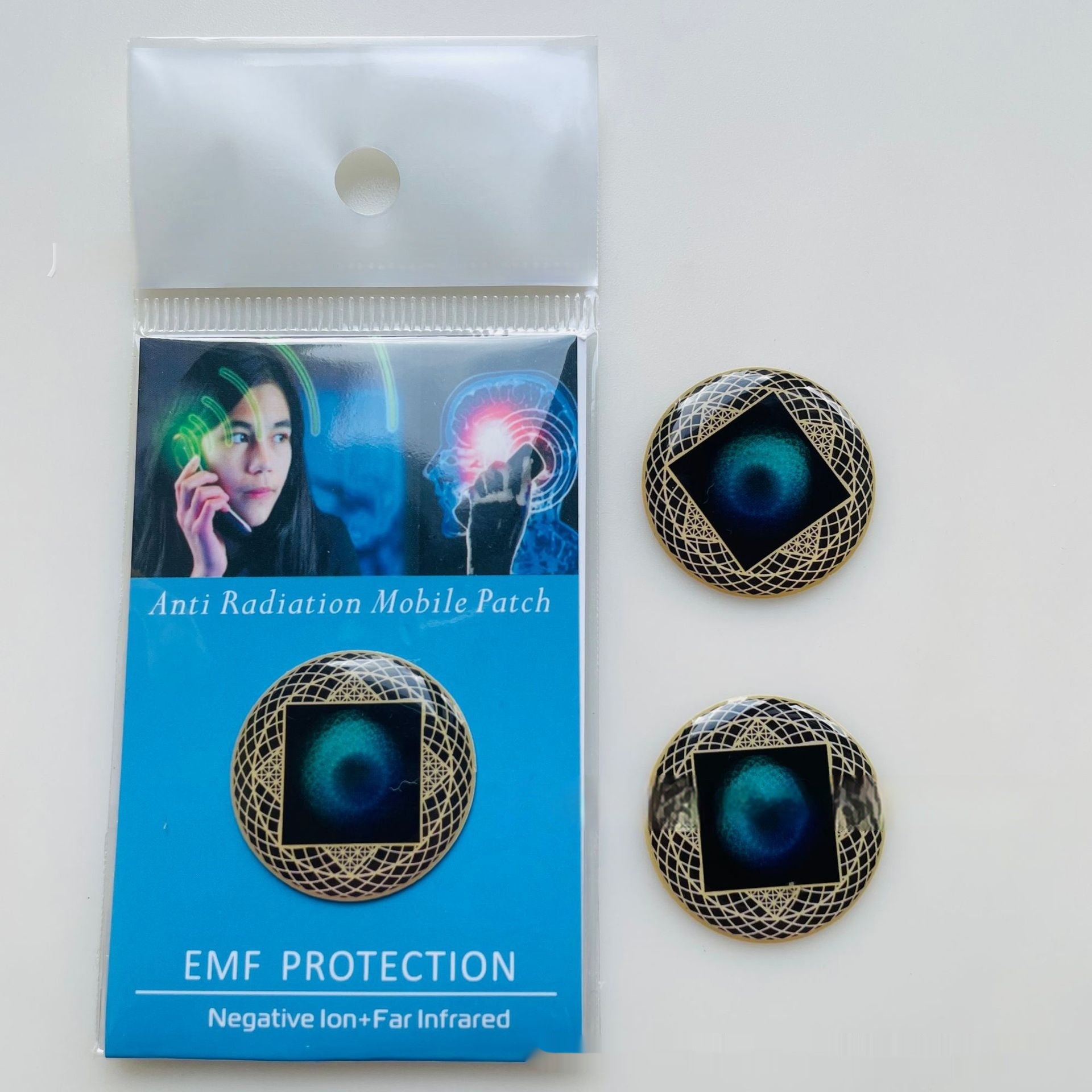 Anion Phone Stickers THz Energy Shield 1 Pack